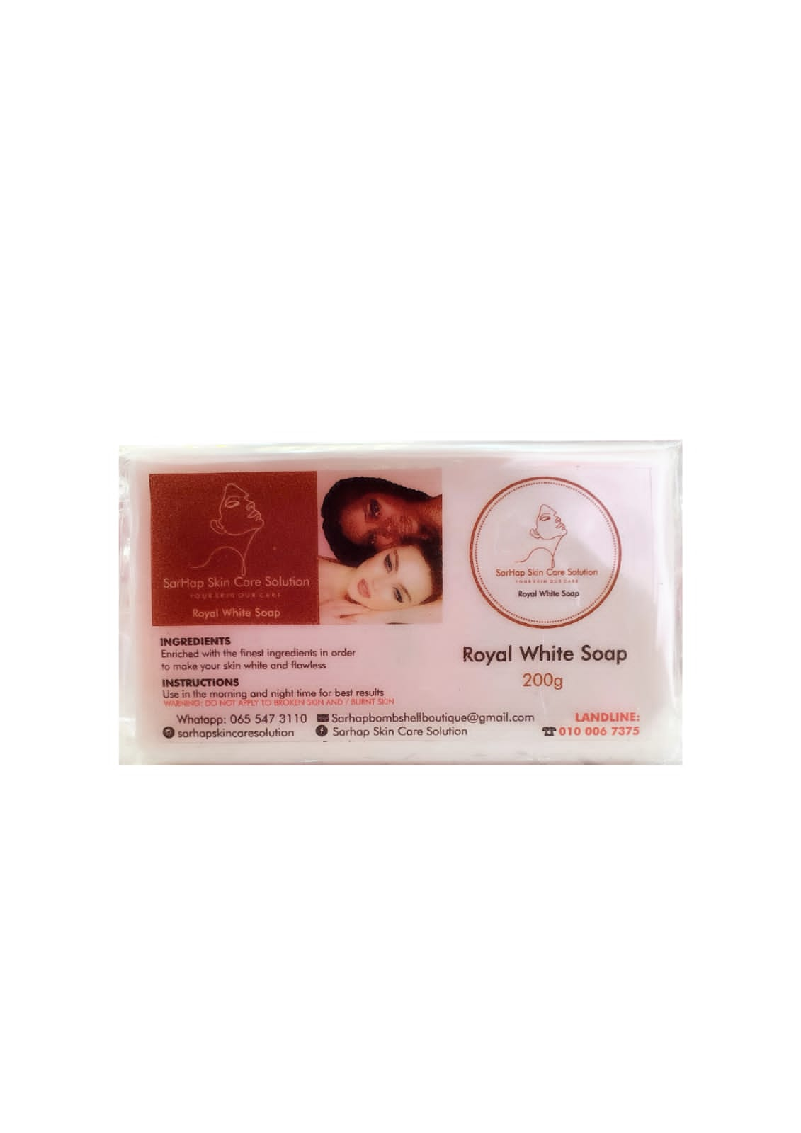 Royal White soap